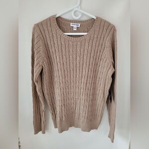 St. John's Bay Cable Knit Sweater Size XL
